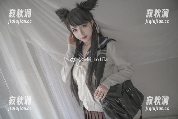 塔塔_Lo1iTa的妹妹，在线上画风突变，原图_holder不服不行